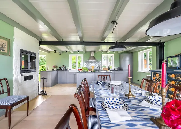 Villa Sensby - Schlei Retreat With Fireplace & Garden